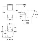 SET PROMO VAS WC IDEAL STANDARD CONNECT CUBE - imagine 5