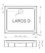RADAWAY CABINA DUS SET(PROMOTIE) PREMIUM DWJ+S 100X80 - imagine 2