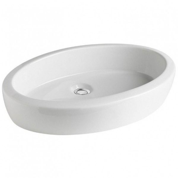 GALA EOS LAVOAR OVAL 59X39 CM, MONTAJ PE BLAT