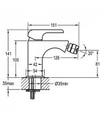 BATERIE BIDEU EDGE-FERRO - imagine 2