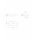 GALA KLEA LAVOAR 65X35 CM - imagine 2