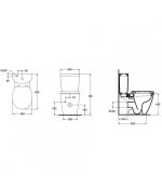 SET PROMO VAS WC IDEAL STANDARD CONNECT CU REZERVOR ARC SI CAPAC WC - imagine 4