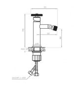 BATERIE BIDEU LAVEO SERIA MURO GRAFIT - imagine 2