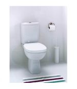 SET VAS TOALETA CU REZERVOR SI CAPAC CU INCHIDERE LENTA CERSANIT FACILE 317 CERSANIT - imagine 2