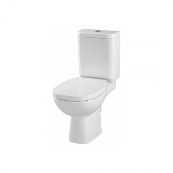 SET VAS TOALETA CU REZERVOR SI CAPAC CU INCHIDERE LENTA CERSANIT FACILE 317 CERSANIT