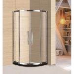 CABINA DE DUS LUX 80X80 SEMI-ROTUND