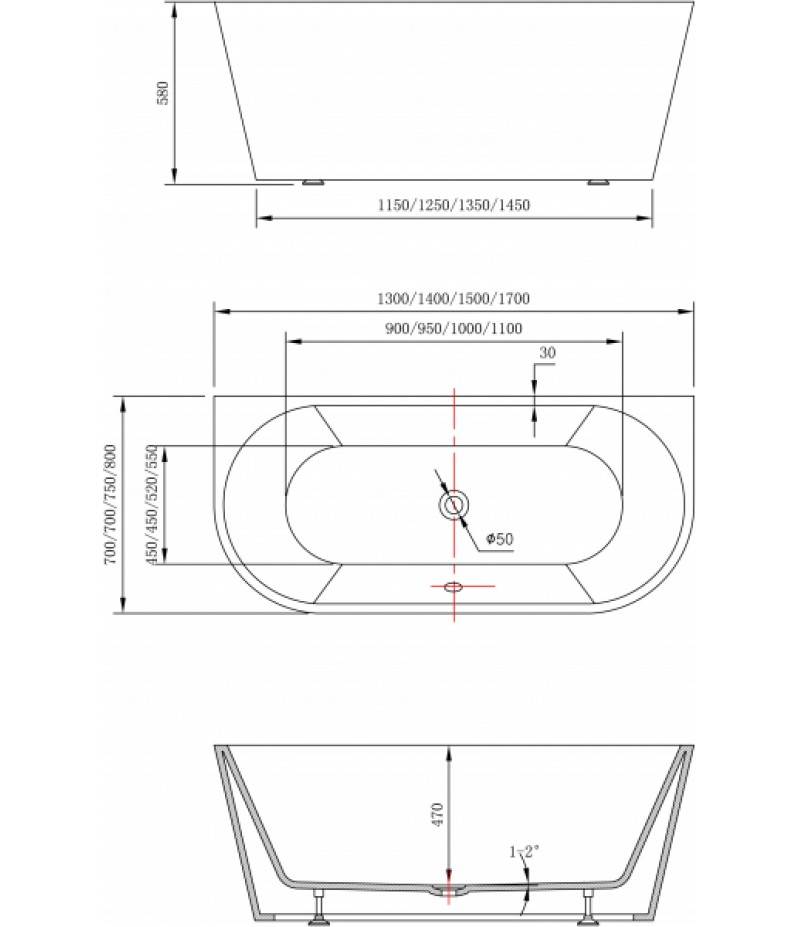 CADA ACRIL FREESTANDING 1300X700 - imagine 2
