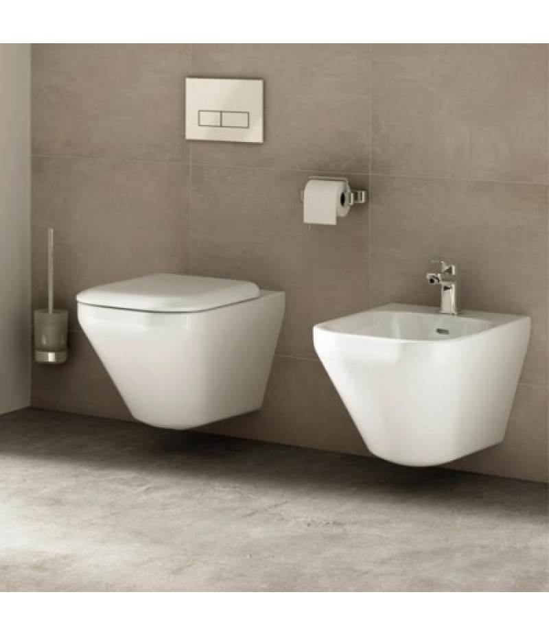 IDEAL STANDARD TONIC II AQUABLADE VAS WC SUSPENDAT CU CAPAC SOFT-CLOSE - imagine 4