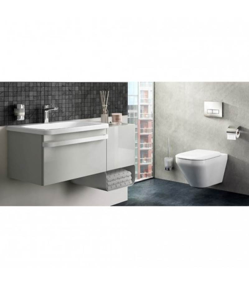 IDEAL STANDARD TONIC II AQUABLADE VAS WC SUSPENDAT CU CAPAC SOFT-CLOSE - imagine 2