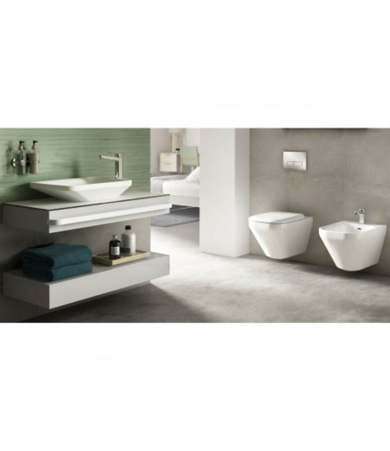 IDEAL STANDARD TONIC II AQUABLADE VAS WC SUSPENDAT CU CAPAC SOFT-CLOSE - imagine 3