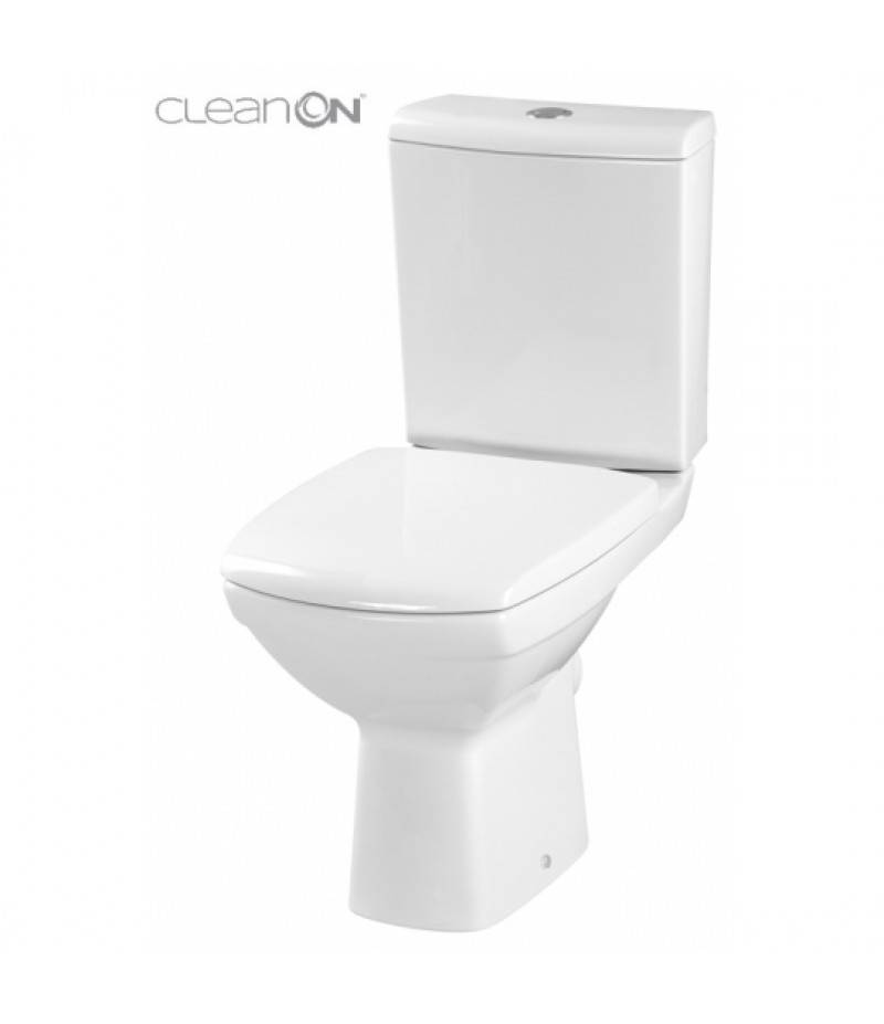 SET VAS WC CERSANIT CARINA NEW CLEAN ON - imagine 1