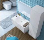 Set PROMO mobilier Oristo Horyzont 90x45x40 cm cu lavoar Amelia Cod: ORS37-SD1S-90-2+ORSUME-AM-90-92 - imagine 3