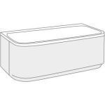 Panou frontal cada Radaway Arania 180 cm Cod: OBEX.AR2.18WH - imagine 2