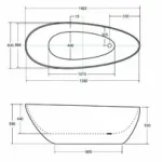 CADA FREESTENDING COMPOZIT - imagine 3