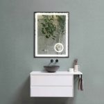 OGLINDA LED 60/80 LUPA/RAMA BLACK