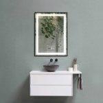 OGLINDA LED 60/80 RAMA BLACK