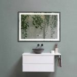 OGLINDA LED 100/70 RAMA BLACK