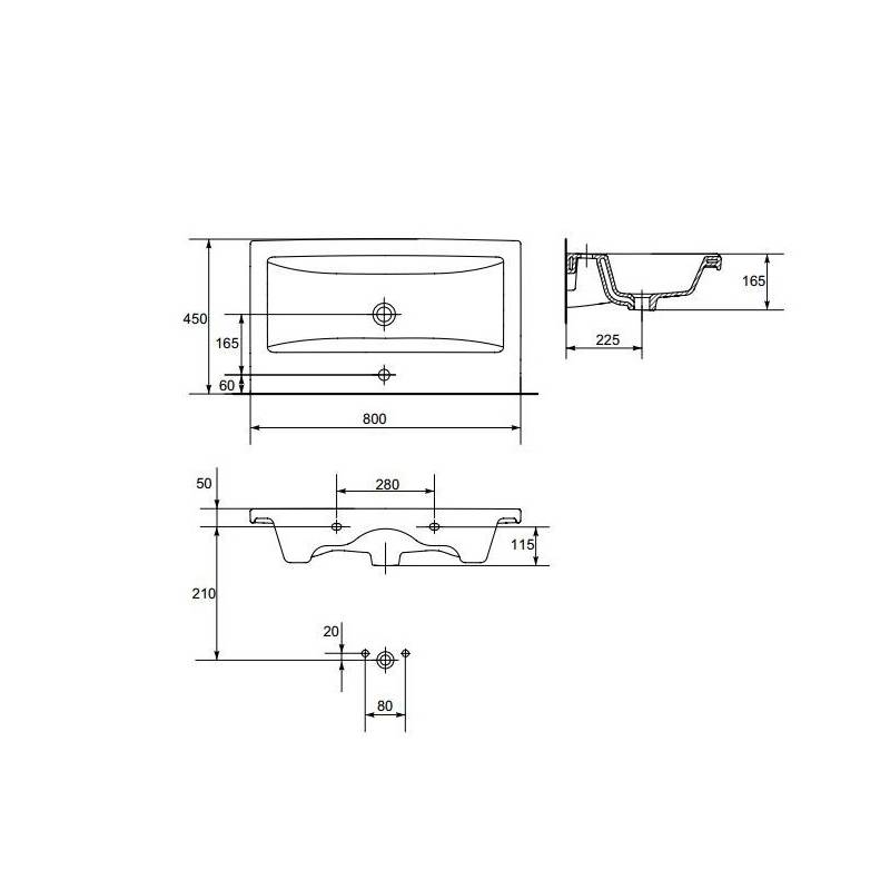 MOBILIER LARA 80+LAVOAR COMO 80 - imagine 4