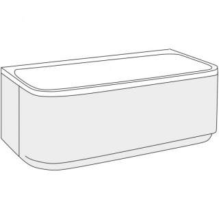 Panou frontal cada Radaway Arania 180 cm Cod: OBEX.AR2.18WH - imagine 2