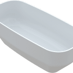 Cada freestanding Vayer Serpens 2 compozit mineral EverHard 165x75xH55.5 cm fara preaplin Cod: 165.075.055.1-4.0.3.0.0