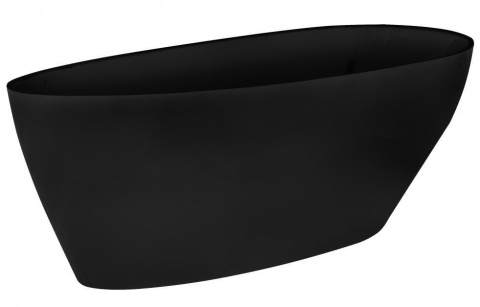 Cada free-standing Besco Goya 160x70cm, negru Cod: BSCWMD-160-GB