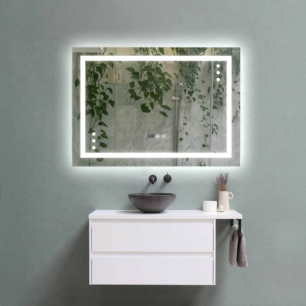 oglinda-baie-100x70 OGLINDA LED 100/70 BULINE - imagine 1