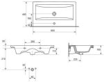 MOBILIER MELAR 80+LAVOAR COMO 80 - imagine 5