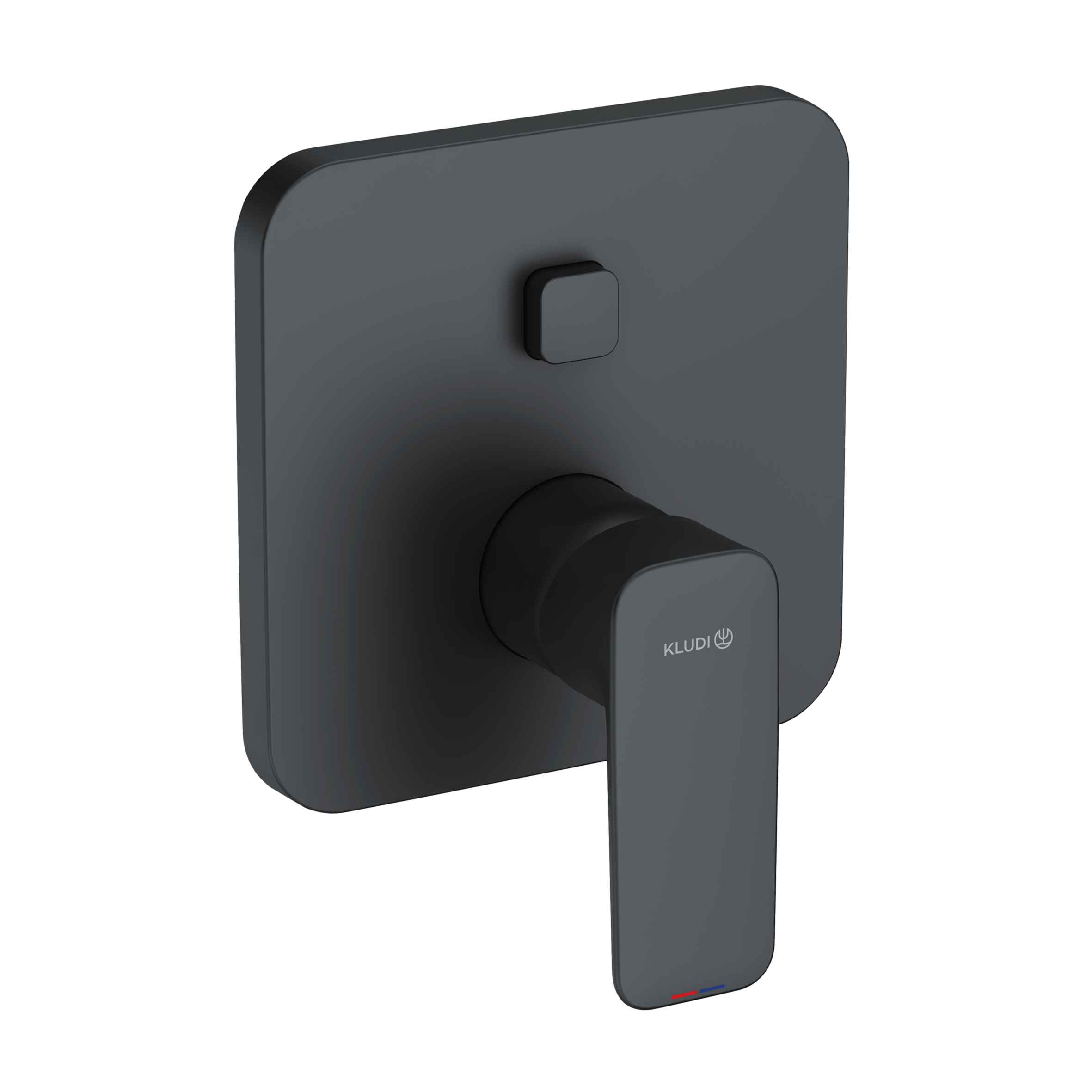 BATERIE INCASTRATA CADA/ DUS PURE&STYLE, FINISAJ NEGRU MAT - imagine 1