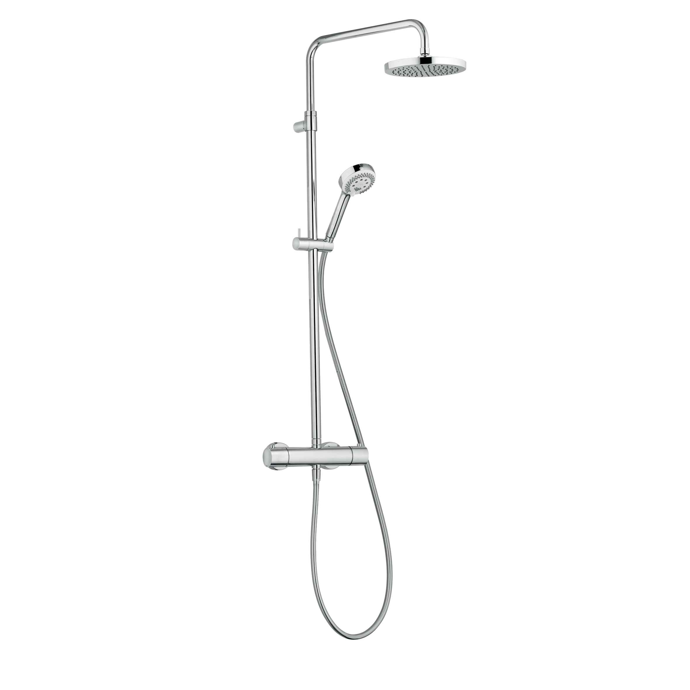 SISTEM DUS TERMOSTATIC DUAL KLUDI LOGO 3S - imagine 1