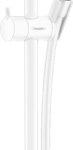 BARA DUS UNICA S PURO 65CM CU FURTUN, MATT WHITE