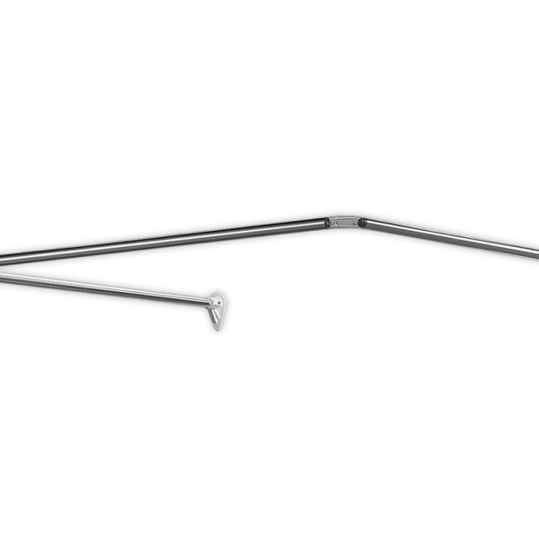 BARA PERDEA UNIVERSAL RECTANGULARA CROM