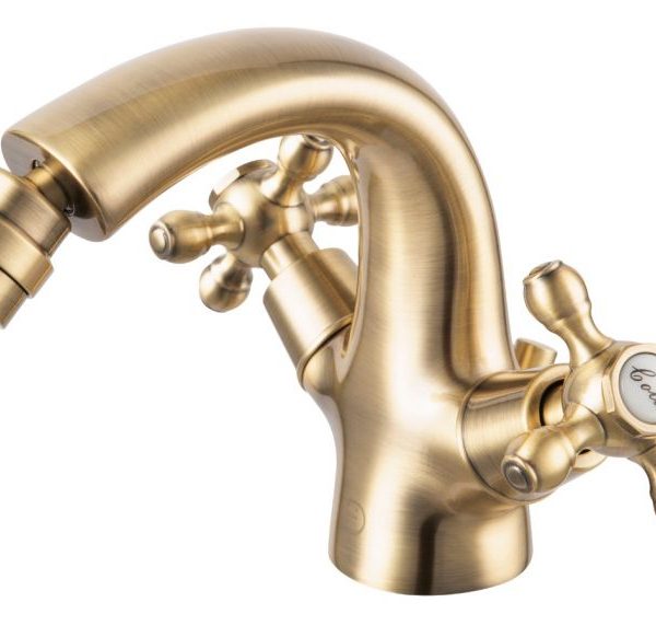 BATERIE BIDEU LACRIMA CU VENTIL, BRONZ