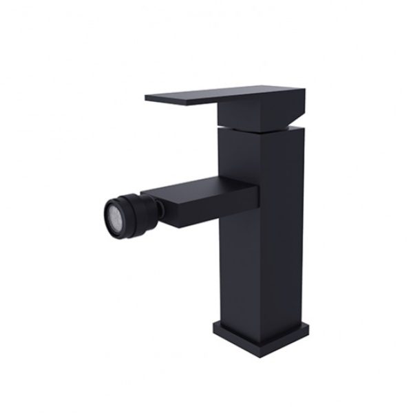 BATERIE BIDEU MODERN 1, NEGRU MAT