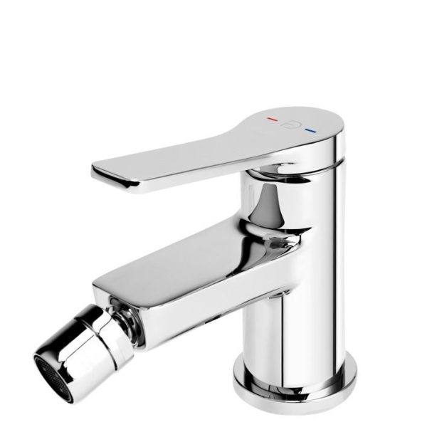 BATERIE BIDEU SEPPIA CU VENTIL, CROM
