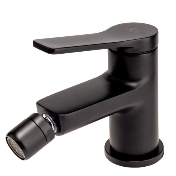 BATERIE BIDEU SEPPIA CU VENTIL, NEGRU