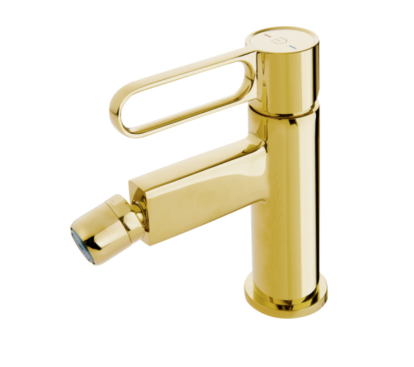 BATERIE BIDEU ZAFFIRO CU VENTIL, AURIU LUCIOS