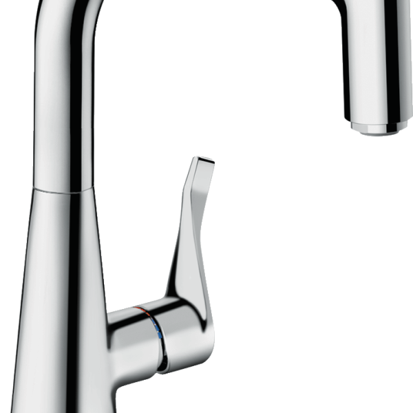 BATERIE BUCATARIE METRIS SELECT 240, CU PIPA EXTRACTIBILA, CROM