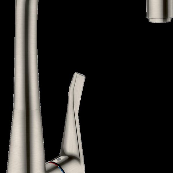 BATERIE BUCATARIE METRIS SELECT 320 CU BUTON START/STOP SI PIPA EXTRACTIBILA, STAINLESS STEEL OPTIC