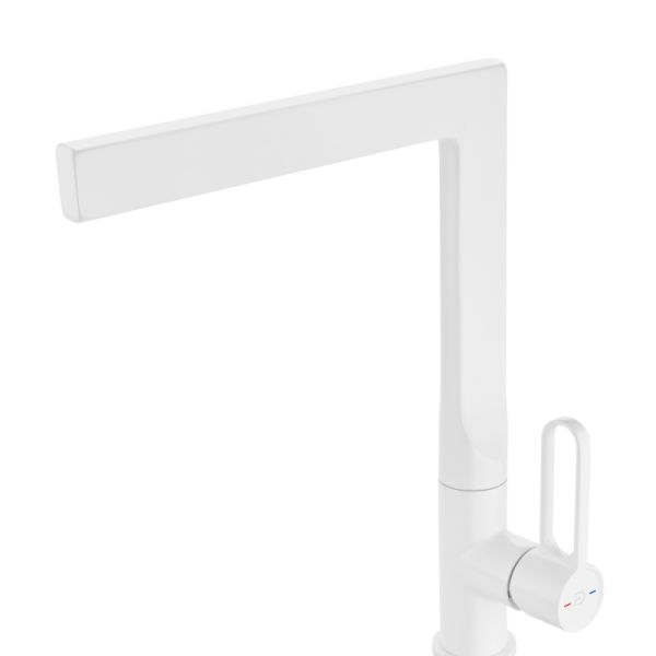 BATERIE BUCATARIE PIPA INALTA ZAFFIRO, ALB MAT