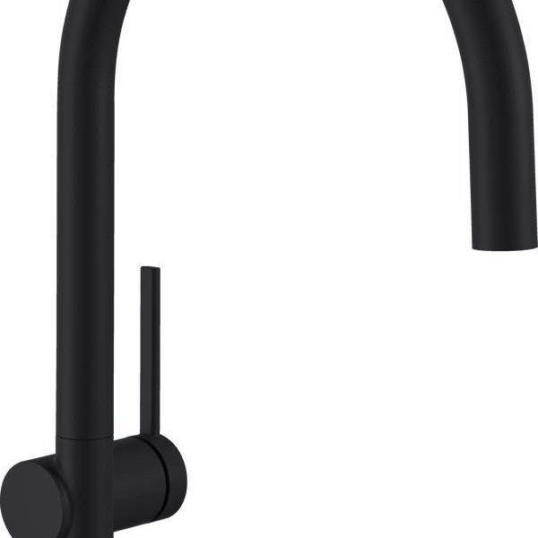 BATERIE BUCATARIE TALIS M54, 220 MM, 1 JET ECOSMART, FINISAJ NEGRU MAT