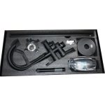 Baterie cada freestanding FF012 negru - imagine 5