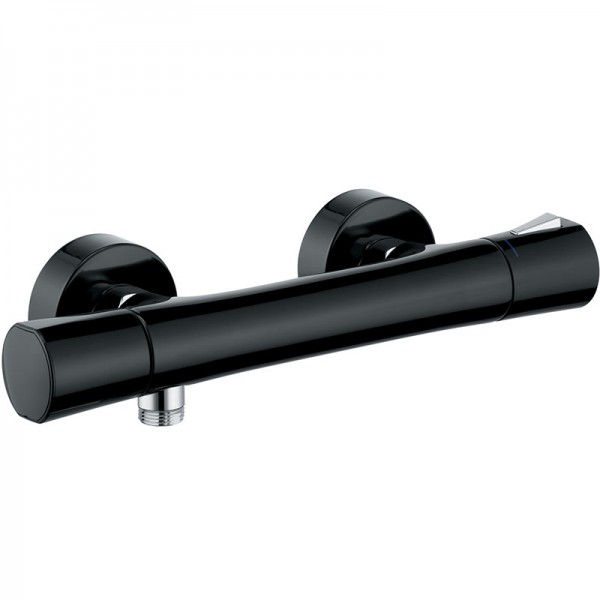 BATERIE DUS TERMOSTATICA ZENTA CROM-NEGRU