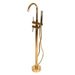 Baterie cada freestanding FF012 auriu