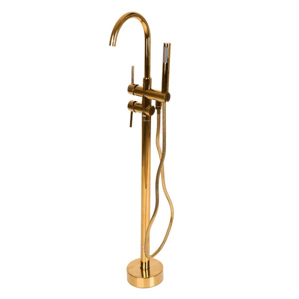 Baterie cada freestanding FF012 auriu