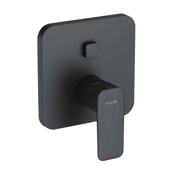 BATERIE INCASTRATA CADA/ DUS PURE&STYLE, FINISAJ NEGRU MAT