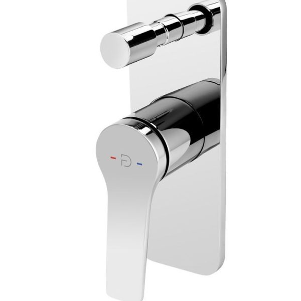 BATERIE INCASTRATA CADA/DUS SEPPIA CU 2 IESIRI, CROM