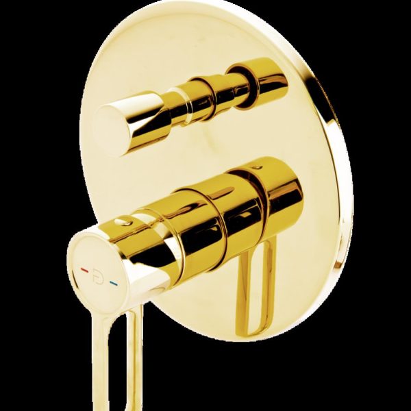 BATERIE INCASTRATA CADA/DUS ZAFFIRO CU 2 IESIRI, AURIU LUCIOS