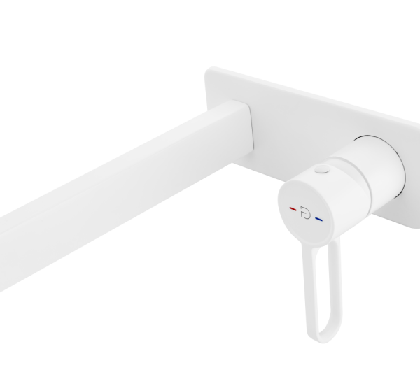 BATERIE INCASTRATA LAVOAR ZAFFIRO, ALB MAT