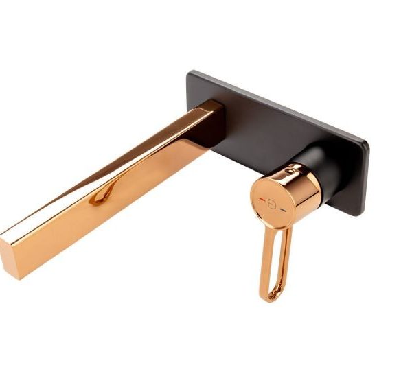 BATERIE INCASTRATA LAVOAR ZAFFIRO, NEGRU-ROZ AURIU