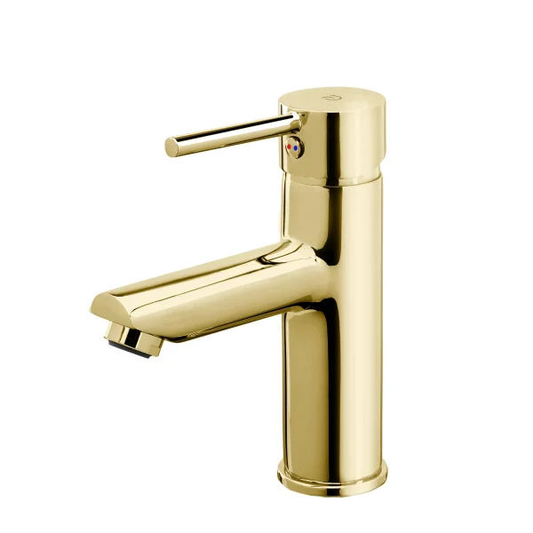 BATERIE LAVOAR FLUSSO CU VENTIL CLICK-CLACK, AURIU LUCIOS